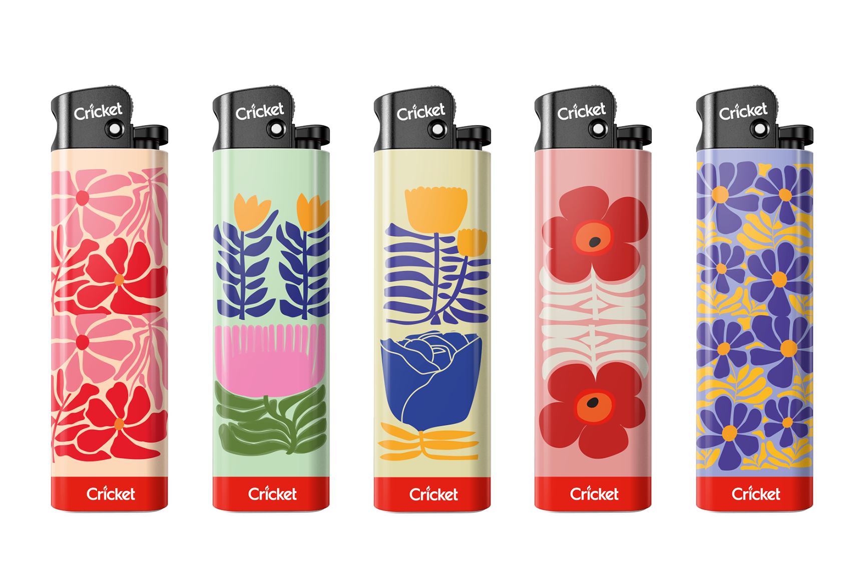 The Botanist Artist Collection is inspired by floral forms and abstract garden vibes. From painterly petals to geometric greenery, each lighter is a mini artboard of color and creativity. For plant lovers, design dreamers, and anyone who finds inspiration in nature’s palette.